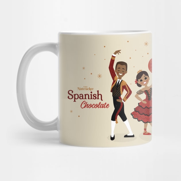 The Nutcracker's Spanish Chocolate Dancers by 513KellySt